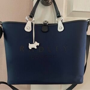 RADLEY LONDON Ink Addison Gardens Responsible Open Top Tote- medium size